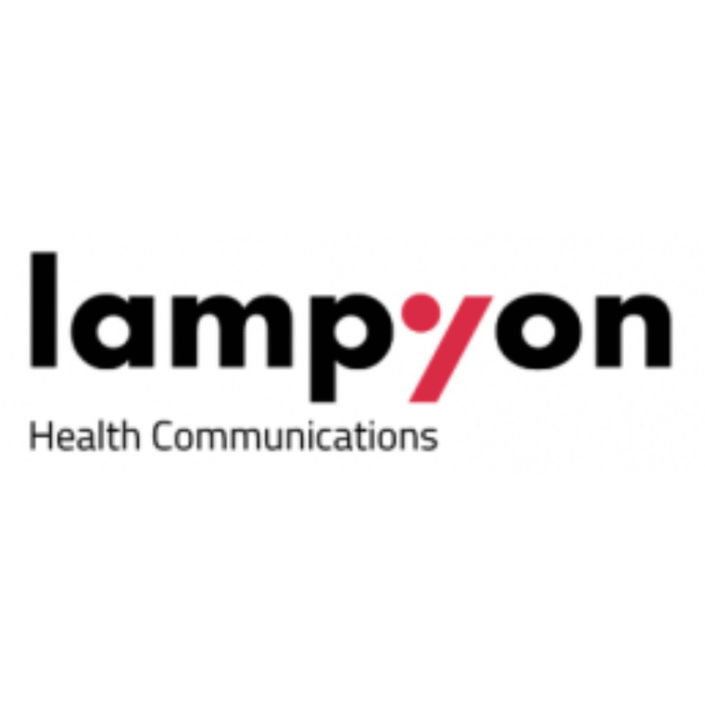 lampyon health communications logo client